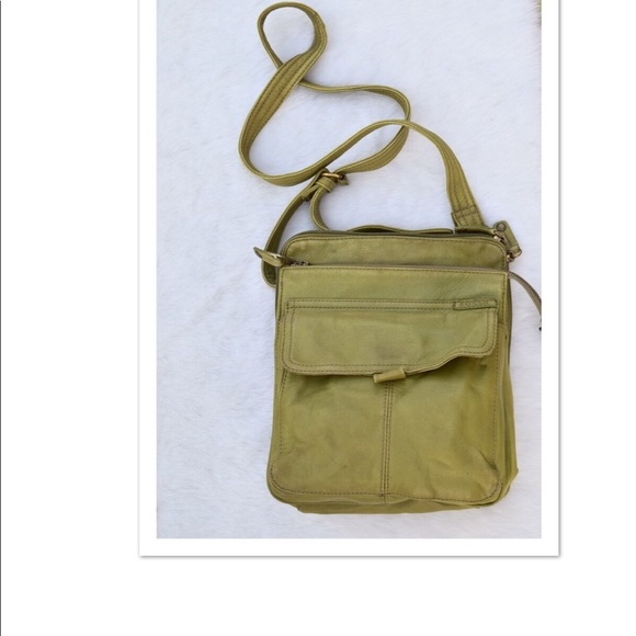 Fossil leather cross body bag - Picture 3 of 8